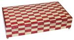 Nr.112M02 Intarsien Rot/Weiss